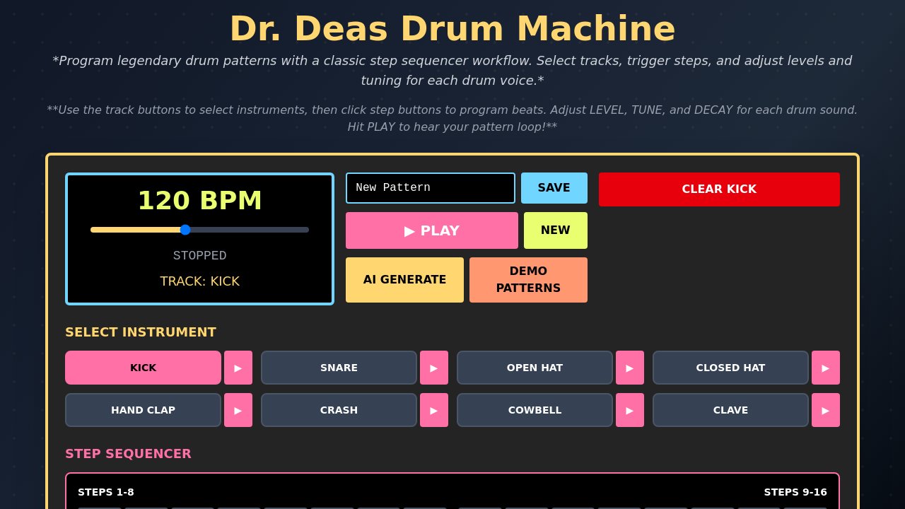 Dr. Deas Pattern Saver